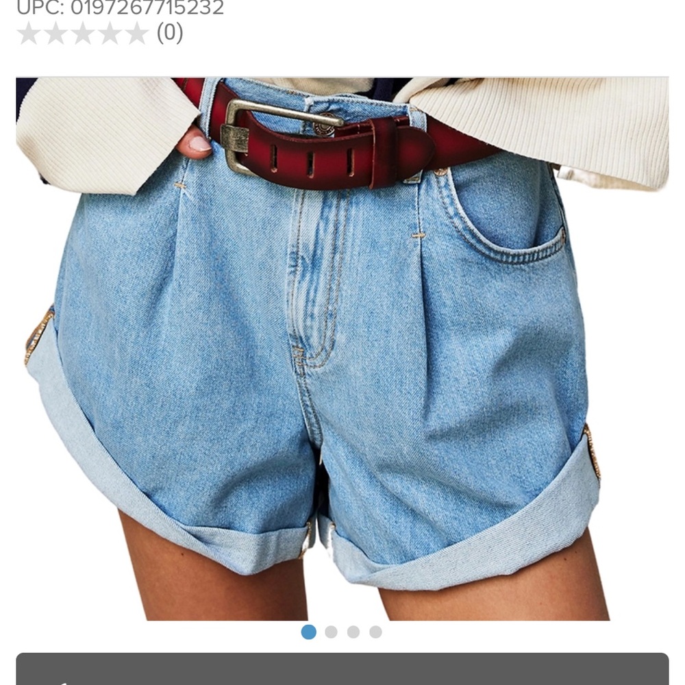 We the Free Jean Shorts - Danni High Rise